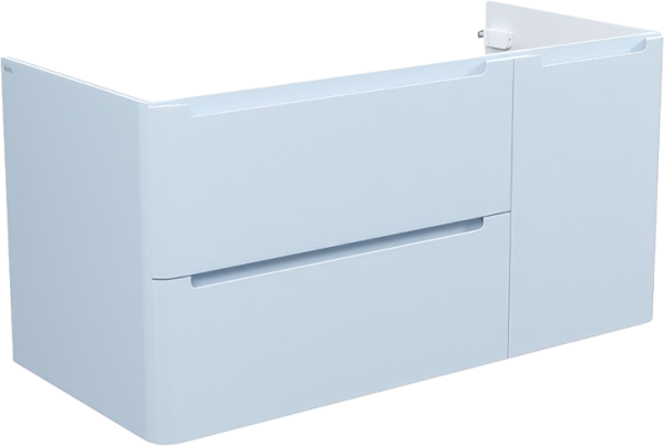 Тумба под раковину IDDIS Edifice 100 подвесная, голубая