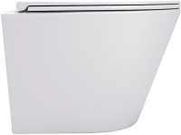 Унитаз подвесной Teymi Solli T40201 с микрофлитом, безободковый, белый