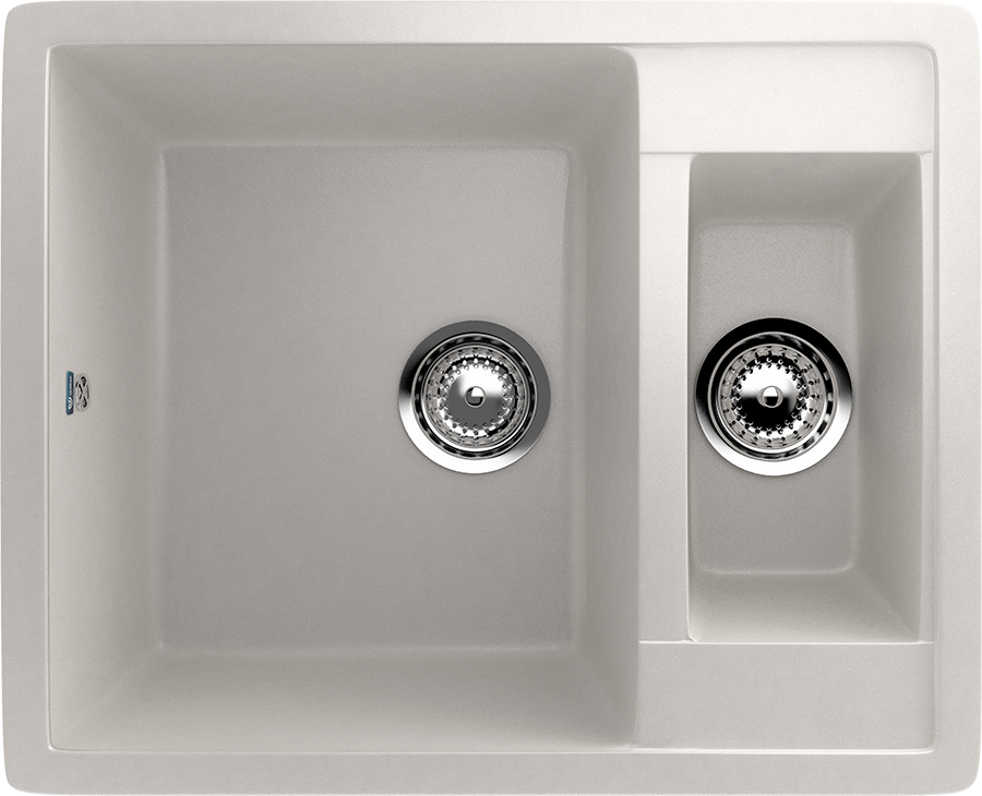 Мойка кухонная Ulgran U-106 -341 ультра-белая