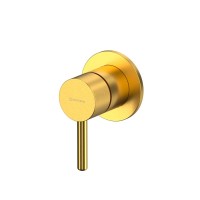 Смеситель для раковины WHITECROSS 2-Y1241GLB С ВНУТРЕННЕЙ ЧАСТЬЮ, с изливом Y1203GLB, брашированное золото