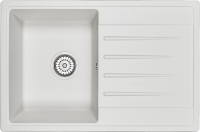 Мойка кухонная Granula Standart 7602, белый