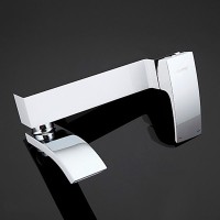 Смеситель для ванны с душем Gappo G07-8 G3207-8 белый, хром