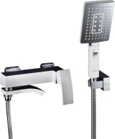 Смеситель для ванны с душем Gappo G07-8 G3207-8 белый, хром