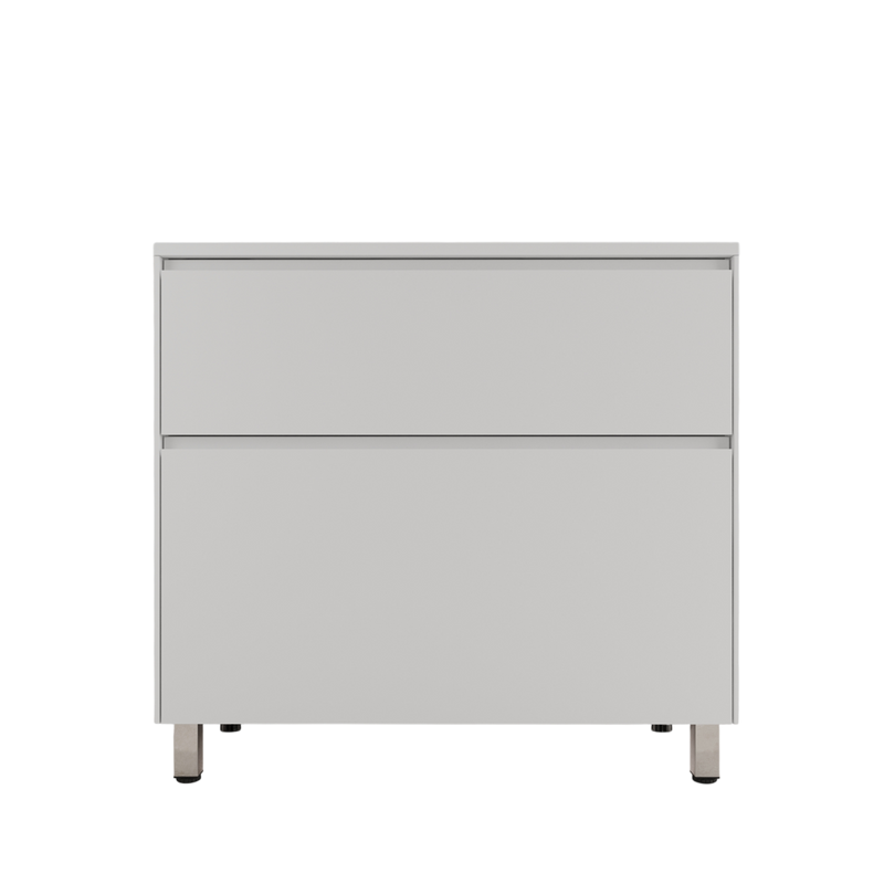 Тумба под раковину без столешницы Style Line Лима Plus 90 напольная, эмаль, белая матовая