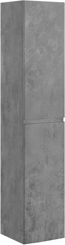 Шкаф пенал для ванной Vincea Fine бетон