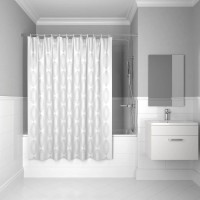 Штора для ванной IDDIS Base BD06P18i11 180х200, белая
