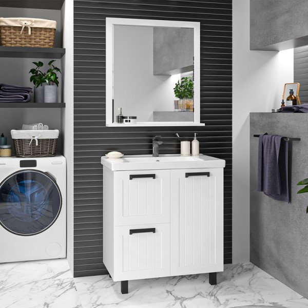 Мебель для ванной комнаты Misty Спарта 80 белая