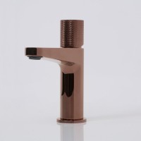 Смеситель для раковины Wasserkraft Paar 8803 розовое золото PVD