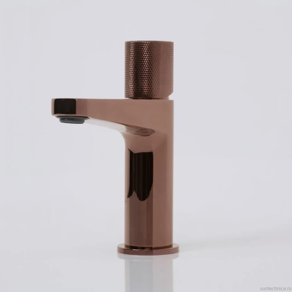 Смеситель для раковины Wasserkraft Paar 8803 розовое золото PVD