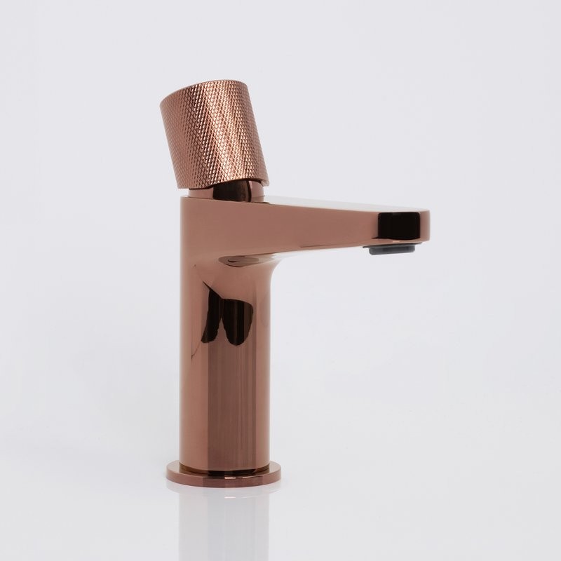 Смеситель для раковины Wasserkraft Paar 8803 розовое золото PVD