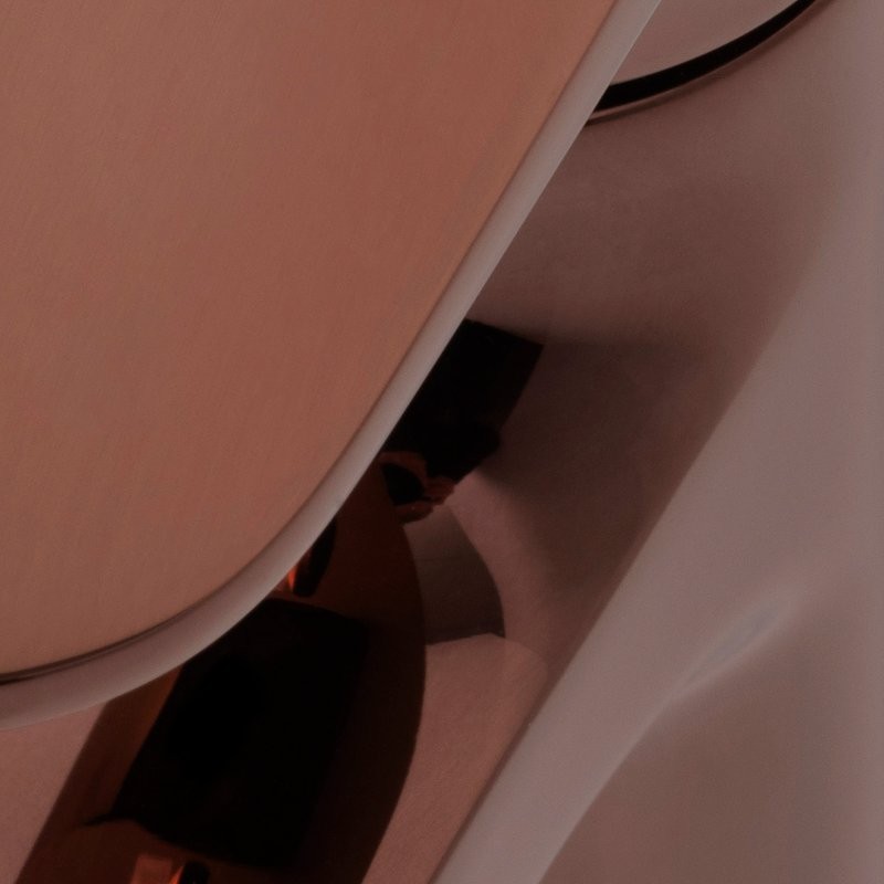 Смеситель для раковины Wasserkraft Paar 8803 розовое золото PVD