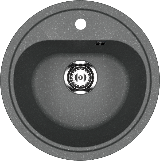 Мойка кухонная Ulgran U-700 -343 антрацит