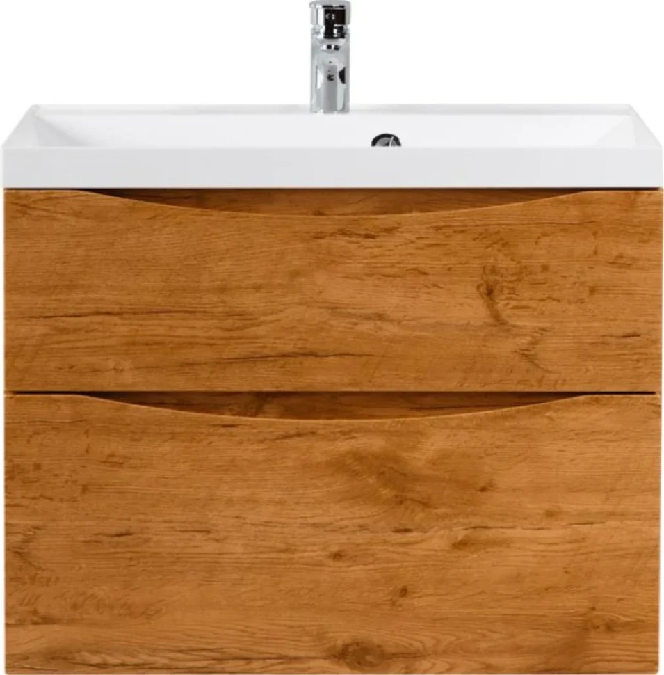 Мебель для ванной комнаты BelBagno Marino H60 rovere nature, 80 см