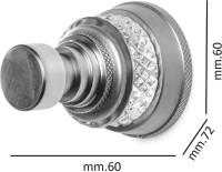 Крючок Boheme Aura 10246-CR chrome