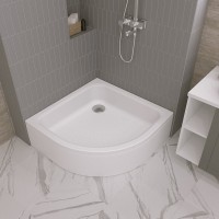 Поддон для душа 1MarKa Volta 90х90 с сифоном