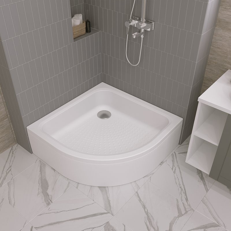 Поддон для душа 1MarKa Volta 90х90 с сифоном