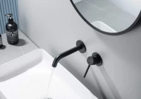 Смеситель для раковины AQUATEK Европа AQ1313MB С ВНУТРЕННЕЙ ЧАСТЬЮ, матовый черный