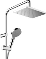Душевая стойка Hansgrohe Vernis Shape 26286000 Showerpipe 230 1jet с термостатом, хром