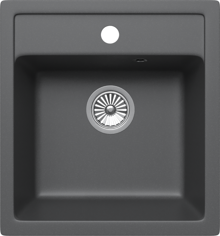 Мойка кухонная Domaci Римини DG 50-46-503 серая