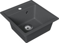 Мойка кухонная Domaci Римини DG 50-46-503 серая Мойка кухонная Domaci Римини DG 50-46-503 серая