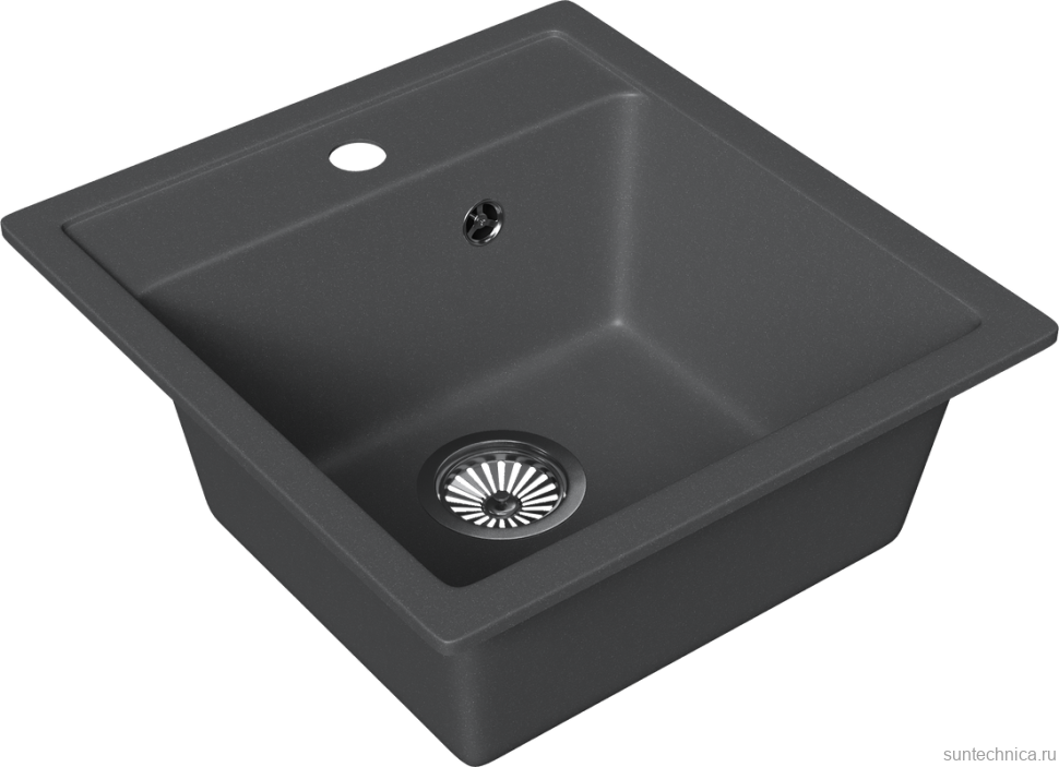 Мойка кухонная Domaci Римини DG 50-46-503 серая