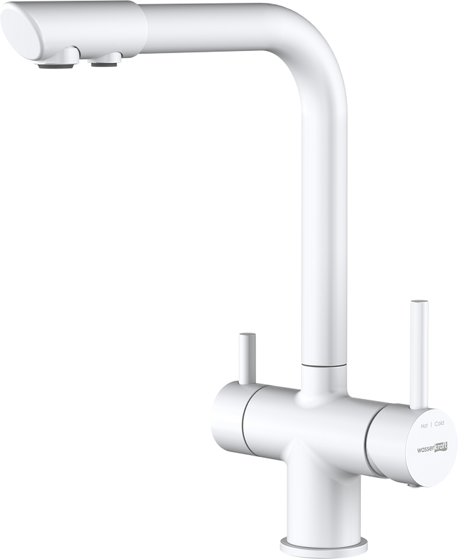 Смеситель для кухни Wasserkraft A8357 белый матовый