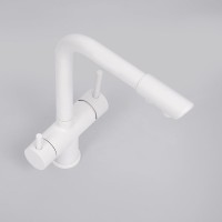 Смеситель для кухни Wasserkraft A8357 белый матовый