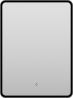 Зеркало Brevita Mercury 60х80 черное