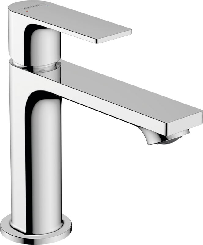 Смеситель для раковины Hansgrohe Rebris E 72557000 с донным клапаном, хром