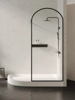 Поддон для душа Abber AD3E129 R 120х90 см, асимметричный, белый Поддон для душа Abber AD3E129 R 120х90 см, асимметричный, белый