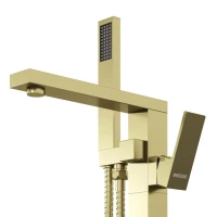 Напольный смеситель для ванны с душем Grossman Falcon 530.K35.08.320 золото Напольный смеситель для ванны с душем Grossman Falcon 530.K35.08.320 золото