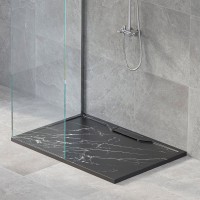 Поддон для душа RGW Stone Tray STE MB 100x90, черный мрамор