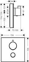 Душевой комплект Hansgrohe Rainmaker Select 460 (3 jet) 24006600 + 26626000 + 27506000 + 15735600 + 15736600
