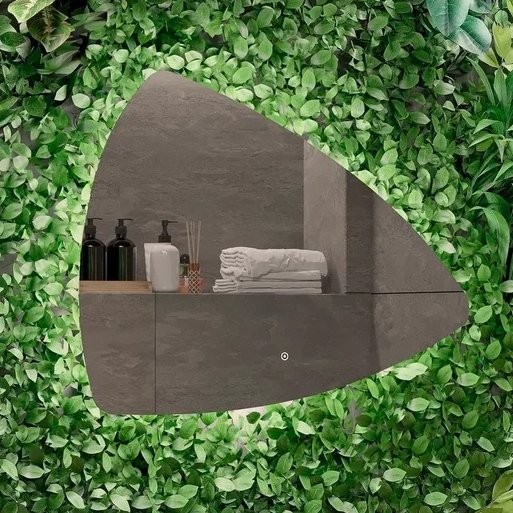 Зеркало CONTINENT Jazz 90х70, с подсветкой