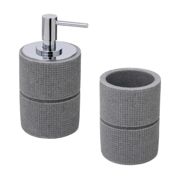 Набор Стакан Fixsen Nero 240-3 + Дозатор 240-1