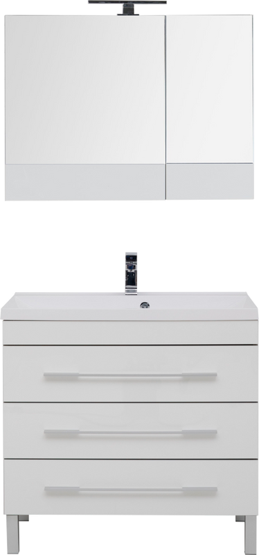 Мебель для ванной комнаты Aquanet Верона 90 белая