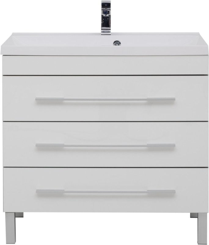 Мебель для ванной комнаты Aquanet Верона 90 белая