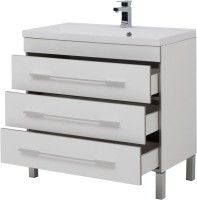 Мебель для ванной комнаты Aquanet Верона 90 белая Мебель для ванной комнаты Aquanet Верона 90 белая