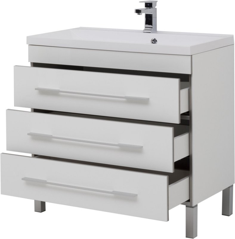 Мебель для ванной комнаты Aquanet Верона 90 белая