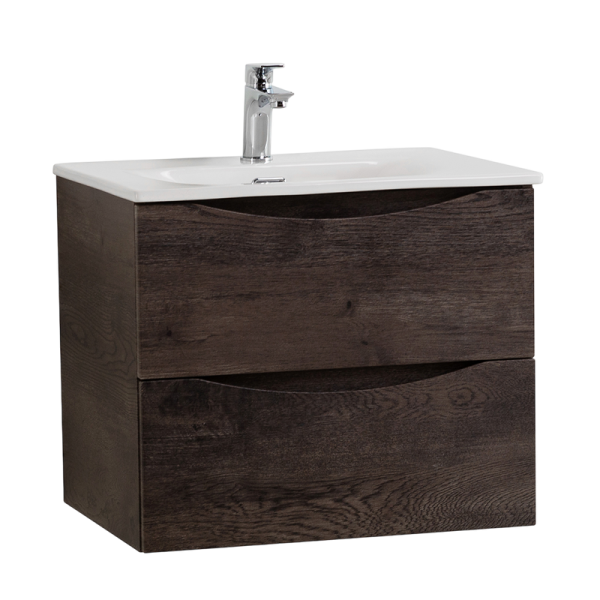 Тумба под раковину BelBagno Marino-cer-mini 50 подвесная, rovere nature grigio