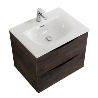 Тумба под раковину BelBagno Marino-cer-mini 50 подвесная, rovere nature grigio