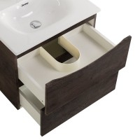 Тумба под раковину BelBagno Marino-cer-mini 50 подвесная, rovere nature grigio