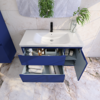 Тумба под раковину без столешницы Caprigo Forte 100 R подвесная, океания