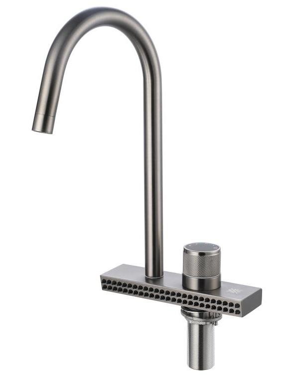 Смеситель для кухни РМС SUS130PVD-017F графит