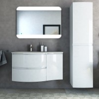 Мебельная раковина Cezares 50153 104х52 L bianco
