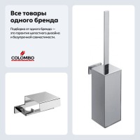 Набор Держатель Colombo Design Look B1691.000 + Ершик B1627.CR ABS Набор Держатель Colombo Design Look B1691.000 + Ершик B1627.CR ABS