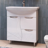 Тумба с раковиной Vigo Callao 70 1 дверца, 2 ящика