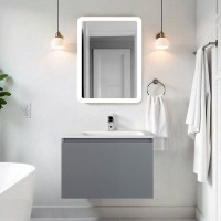 Тумба под раковину без столешницы Art&Max Латина (Latina) 60 подвесная, серая