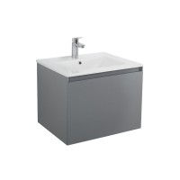 Тумба под раковину без столешницы Art&Max Латина (Latina) 60 подвесная, серая