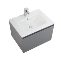 Тумба под раковину без столешницы Art&Max Латина (Latina) 60 подвесная, серая